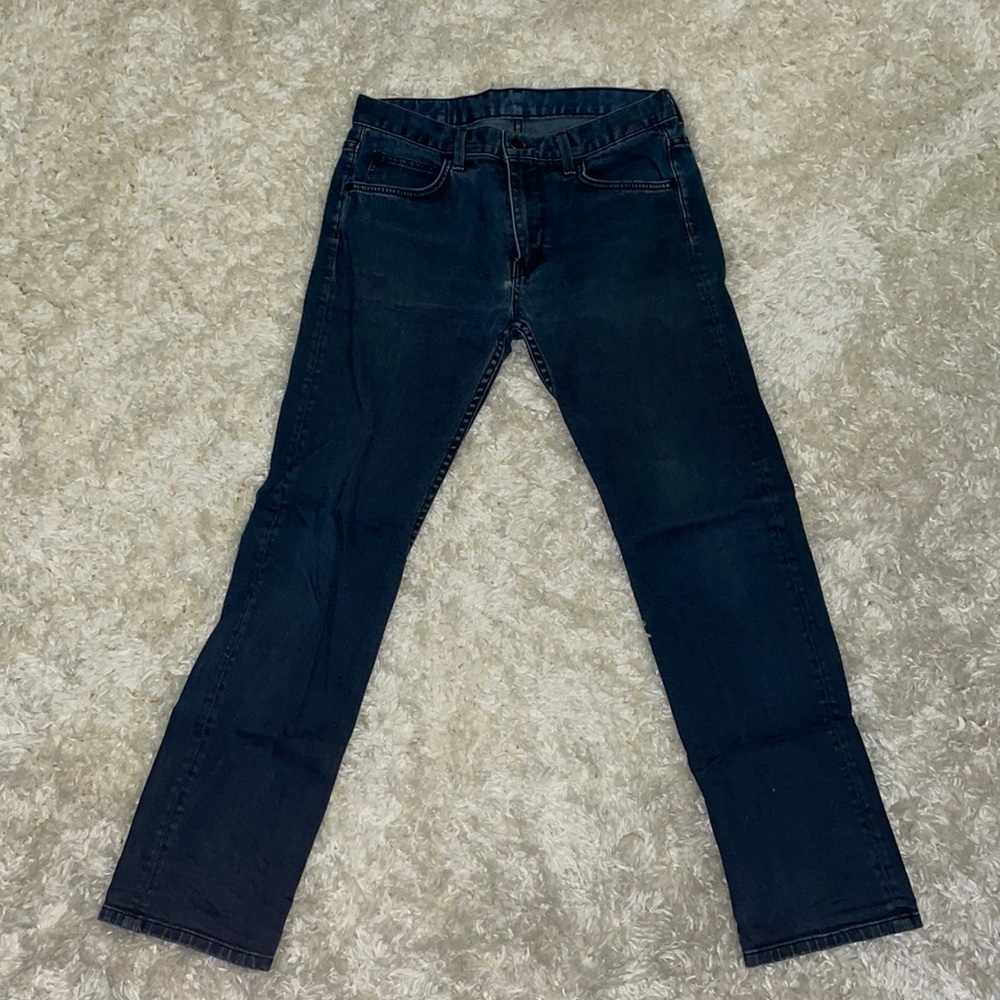 Helmut Lang dark wash jeans